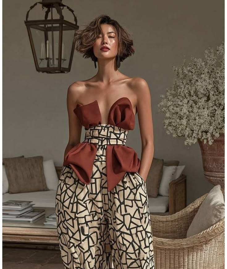 Ankara wrap skirt